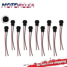 10x T10 168 194 Light Bulb Extension Wiring Harness Socket Connector 10x T10 168 194 Light Bulb Extension Wiring Harness Socket Connector