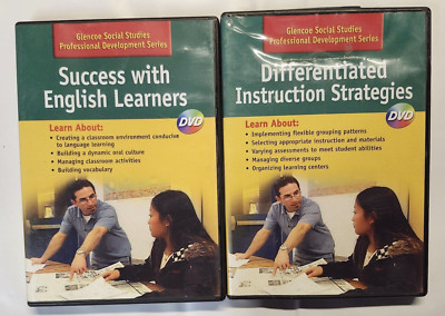 Glencoe S/S Professional Development Set of Differentiated Instruction + ELL DVD