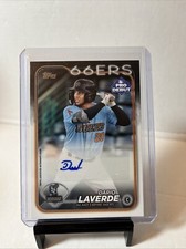 Dario Laverde 2024 Topps Pro Debut Autographs #PD38 Auto Inland Empire 66ers