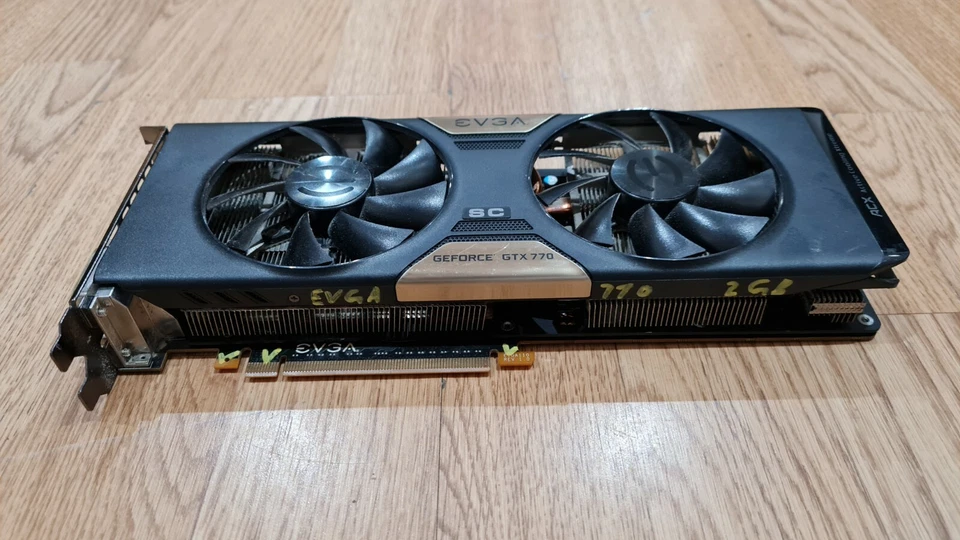 Fast & Great EVGA Nvidia GeForce GTX 770 2gb GPU Graphics Video Gaming Card - Image 4 of 4