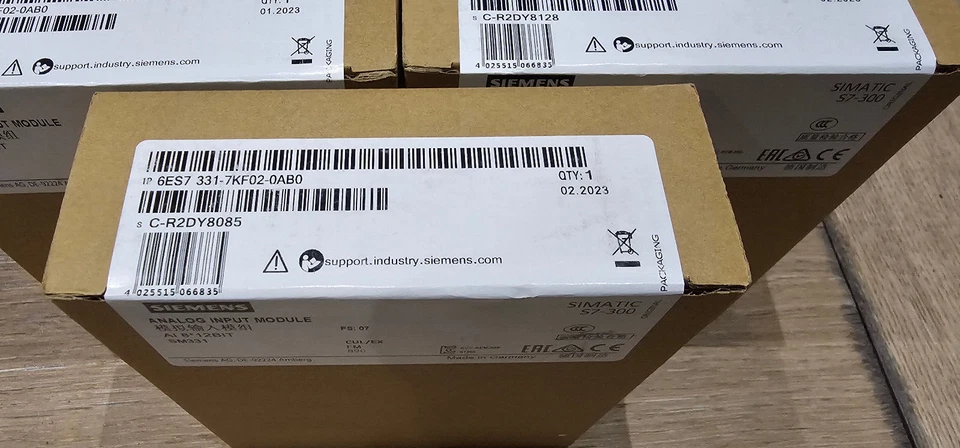 SIEMENS 6ES7331-7KF02-0AB0 VERSIEGELT. Fachhändler, Gewährleistung, inkl. MwSt - Bild 2 von 3