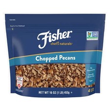 Naturals Gluten Free, No Preservatives, Non-GMO Chopped Pecans, 16 oz Bag