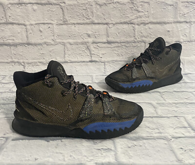 Nike Kyrie 7 Grind Lime Ice Green Black Lifestyle Sneaker Size 7Y