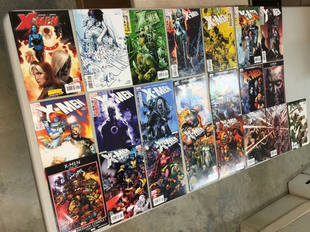 Lot Of 22 X-men 187 190 191 192 193 194 195 196 197 199 Marvel