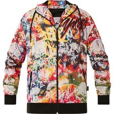 YAKUZA Herren Windbreaker - Leichte Wasserabweisende Jacke Mit Kapuze