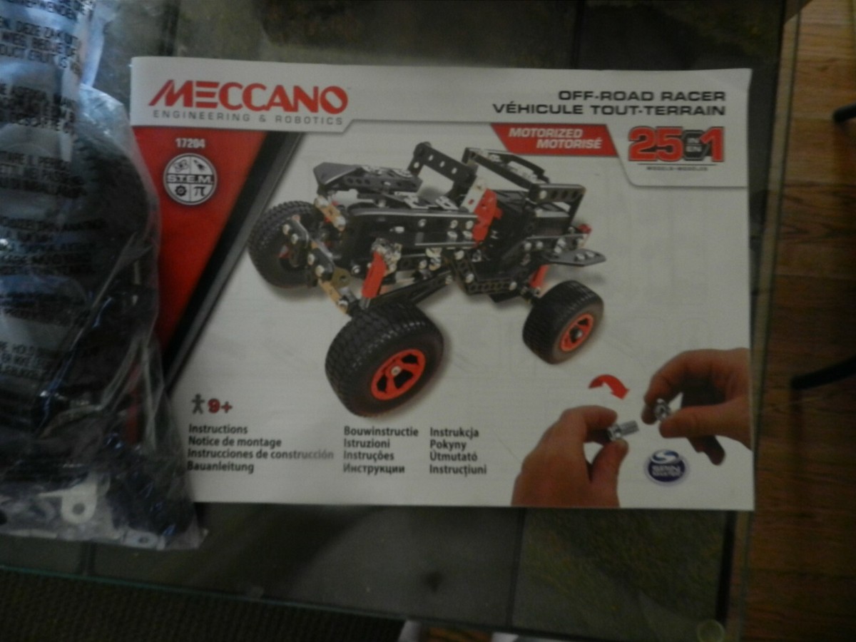 Meccano Engineering Robotics Off Road Racer 9+ Level 17204