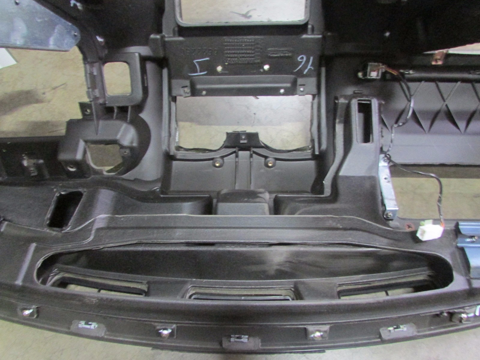Maserati Quattroporte, Dashboard Dash Assembly, Black, Used, P/N 981430700