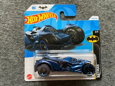 Hot Wheels Batman Arkham Knight Batmobile 2021 - Boîte Short Card Non Ouverte, Diecast 1:64, Modèle Collector