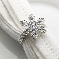 Snowflake Napkin Holder 4 Piece