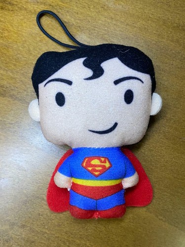 Key Hanger Fabric Boy Superman Stuffed Soft Toy Figure Children Gift Hobbies
