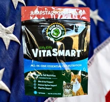 MEOW-GREENS Nutritional Supplement for CATS 7pck - STARTER BAG + Yummy Treats