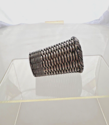 Superb Tiffany Objet D'Art JANNA THOMAS Sterling Silver BASKET