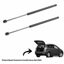 2  MOLLE A GAS PISTONCINI PORTELONE BAGAGLI PER TOYOTA COROLLA VERSO 2004