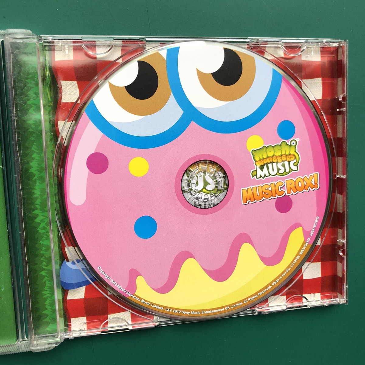 Moshi Monsters MUSIC ROX Children's Web Game Soundtrack CD Poppet