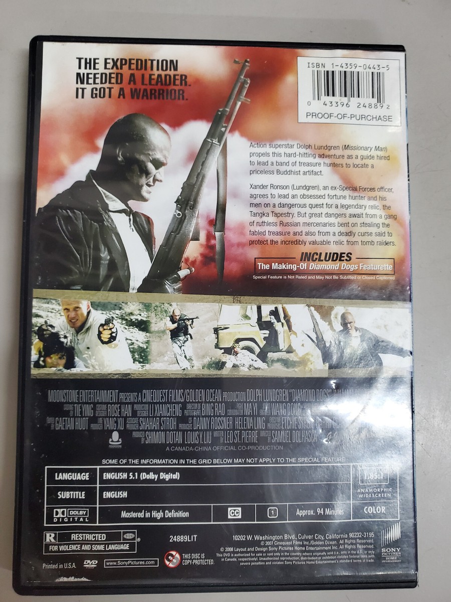 DIAMOND DOGS - Dolph Lundgren - DVD Used 43396248892| eBay