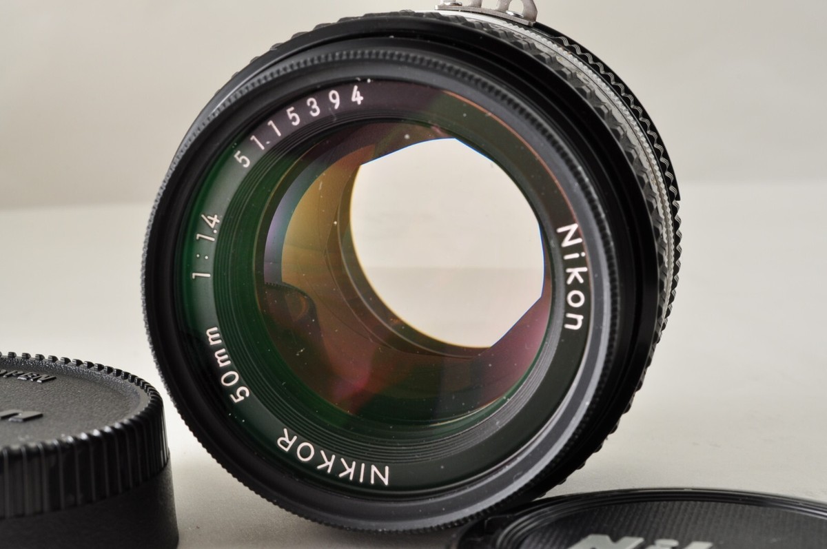 NIKON Ai-s NIKKOR 50mm F1.4 MF Standard Prime Lens AIS JAPAN