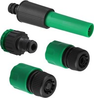 "4-Tlg Anschluss-Set ZubehöR 1/2\" Zoll Gartenschlauch Mit Wasserspritze Adapter"
