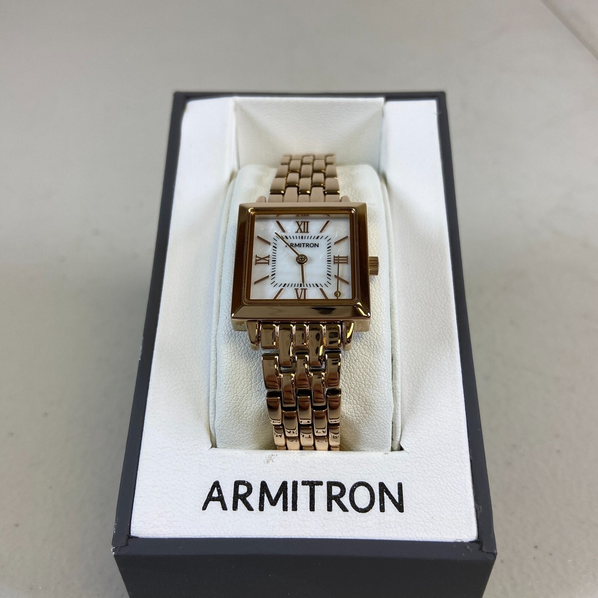 Armitron Women's Rose Gold Bracelet Watch 75/5831MPRG Mother-of
