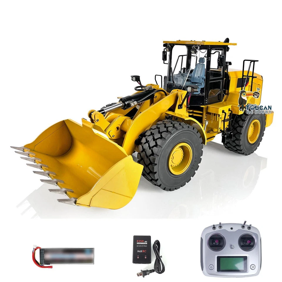 1:12 Scale RC RTR Hydraulic Loader DIM C950 Assembled RTR Motor ESC Light Sound - Image 3 of 4