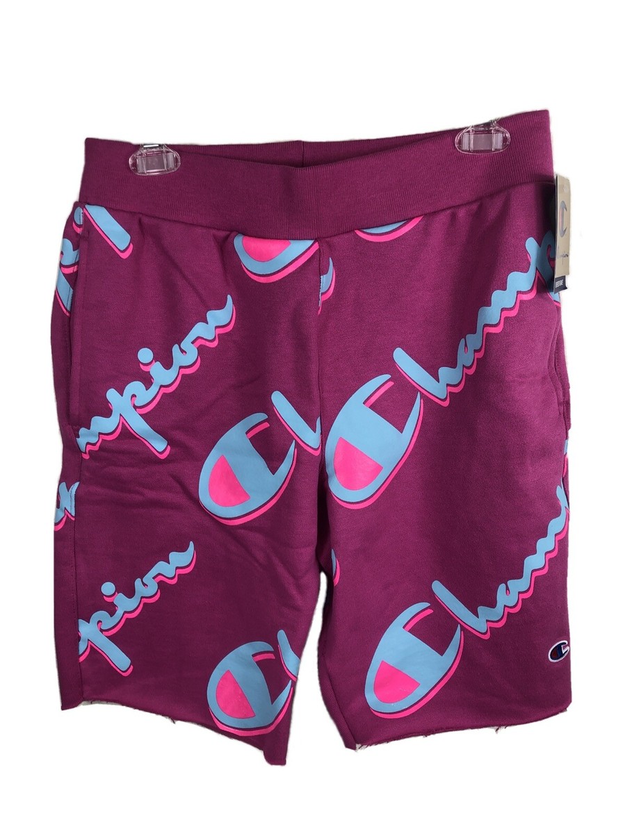 ウェア CHAMPION /  REVERSE WEAVE SWEAT SHORTS Champion Reverse Weave Embroidered Sweat Shorts Raw Hem Size Large