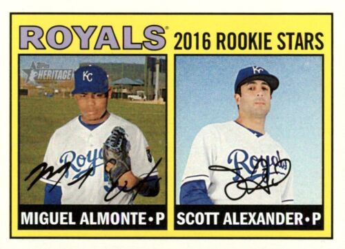 2016 Heritage Base, Minor, Purple, Refractors, Chrome and Insert Singles - Picture 13 of 203