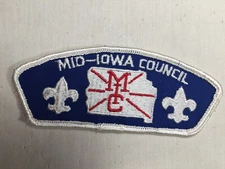 Mid-Iowa Council twill gauze back GB BSA CSP Patch