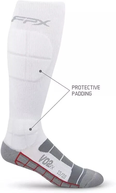 Men’s Knee High Compression Socks 15-20 mmHg Medical Support Athletic Work - Image 4 of 4