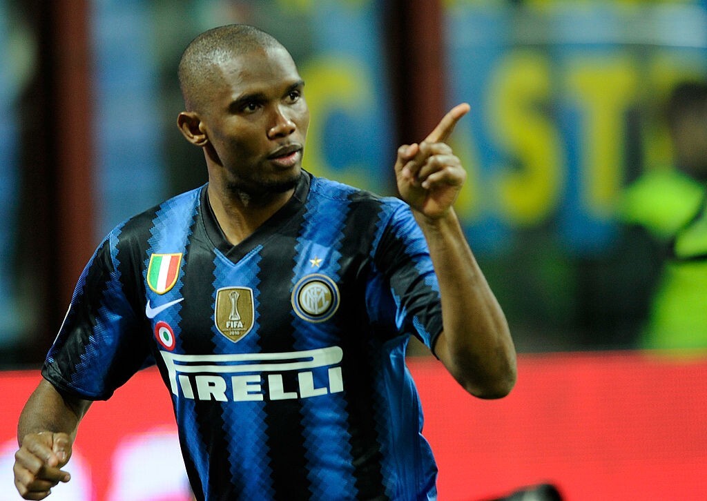Inter 2010 2011 Home World Champions ZANETTI Milito ETO'O