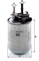 Mann-Filter WK 9066 Kraftstofffilter FÜR Nissan