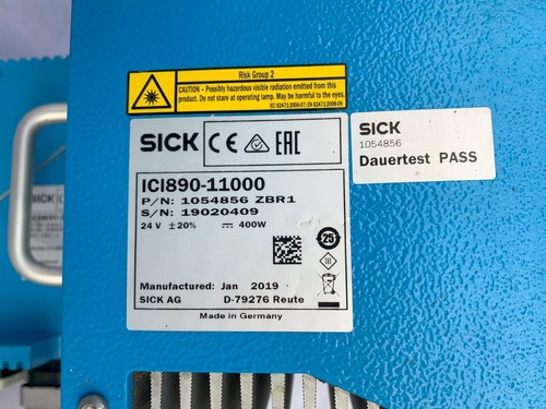 SICK ICI890-11000 1054856 ZBR1 & ICD890-3301100 1061169 ZU27 & 2060132YRC0, xx09 - Picture 15 of 23