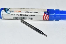 NEW MONSTER TOOL 206-001015 - 3/64'' X 1-1/2'' X 1/8'' SQUARE END MILL, GENERAL 