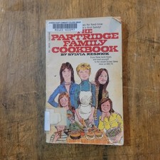 RARE Partridge Family Cookbook VG DAVID CASSIDY TV tie-in pb book