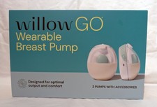 Willow Go Wearable Breast Pump Kit - Double, Electric, Hands Free - NEW