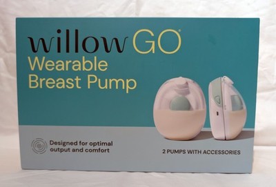 Willow Go Wearable Breast Pump Kit - Double, Electric, Hands Free - NEW