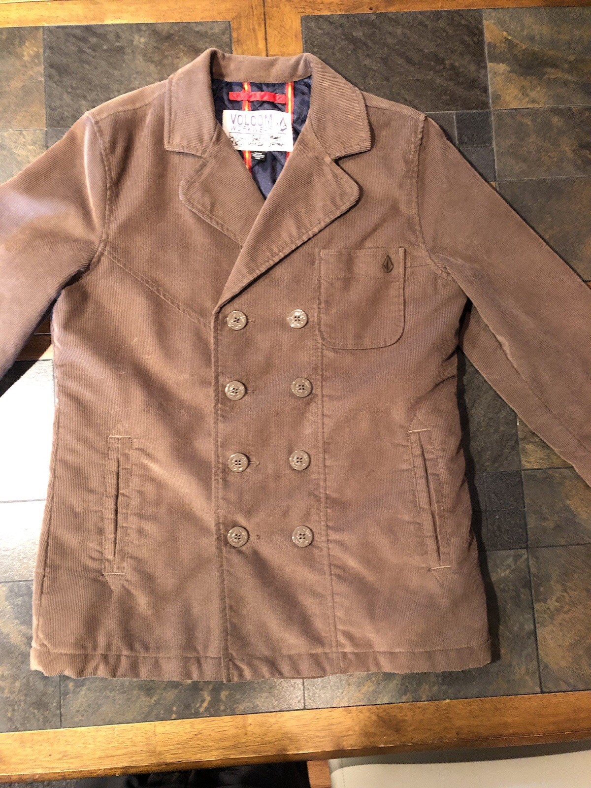 Volcom Durable Workwear Peacoat for Men and Women