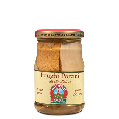 Galfre - Porcini Mushrooms Cut Delicate Taste - Venice Vase 190 g
