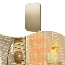 Bird Heater Anti Bite Compact Warming Device for Canary Parrots Cockatoos