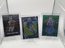 Amon-Ra St. Brown 3 Card Lot With Rookie Card Detroit Lions FREE SHIPPING