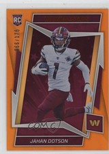 2022 Panini Rookies & Stars Rookies Orange 66/175 Jahan Dotson #114 0xi8