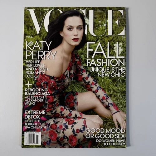 Vogue Magazine July 2013 Katy Perry Cover Fall Fashion Condé Nast