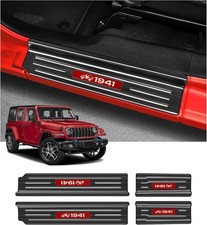 Door Sill Guards for Wrangler JL/JLU/Gladiator 2018-26