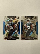 2025 Panini Select - Trevor Etienne Jr #45 White Shock Prizm…/799 + Base