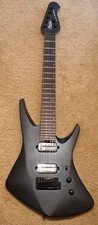 Sterling Music Man "Kaizen" Artist 7-String Guitar, Satin Black, Very Good!