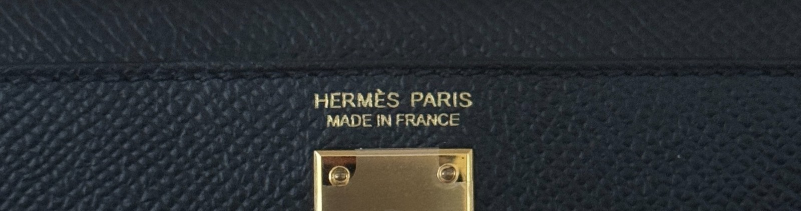 Hermes Kelly Mini 20 Black Noir Epsom Leather Gold Hardware image 6