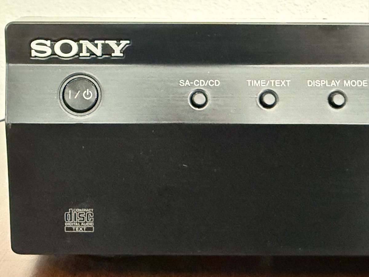 Sony SCD-XE800 CD SACD/Super Audio CD Player Black w/Remote Japan