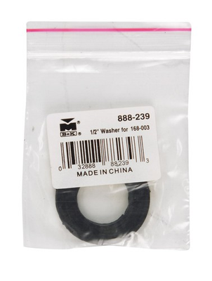 #ad BK Products 888 239 Galvanized Dielectric Union Rubber Washer 1 2in. Pack of 5 $8.54