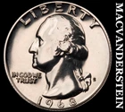 1968-S Washington Quarter- Choice Gem Proof Luster No Reserve #J6043