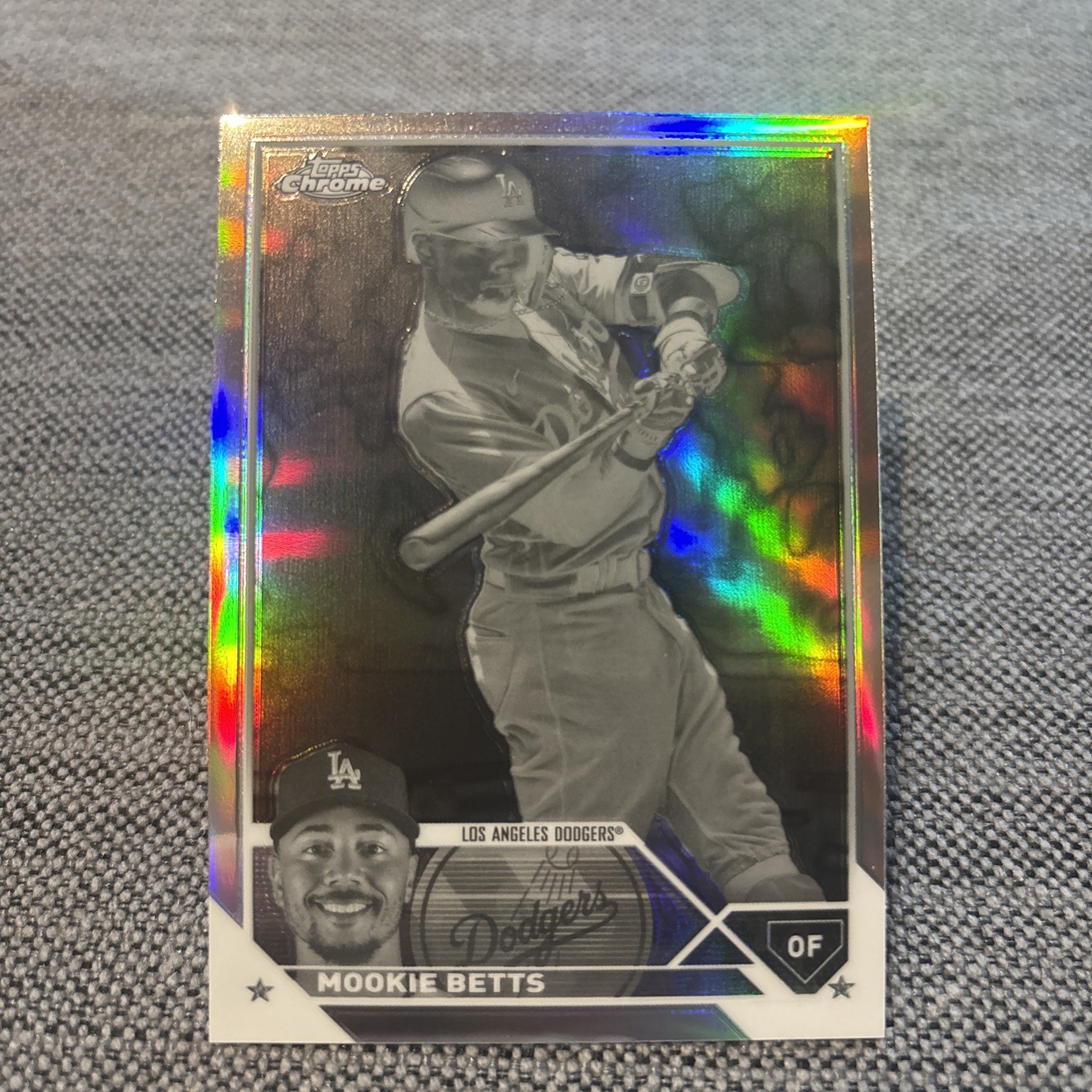 2023 Topps Chrome - Mookie Betts #150 Negative Refractor