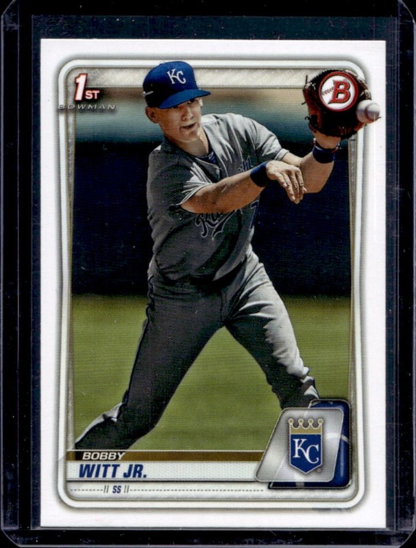 2020 Bowman Bobby Witt Jr. 1st Prospect #BP-25 Royals