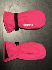 DUNKIN ICED DRINK MITTEN SET OF 2 BOTH LEFT HANDED SIZE MENS M/L